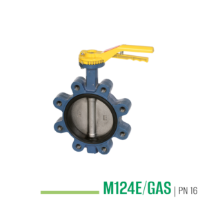 M124E/GAS - LUG butterfly valve for GAS