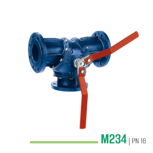 M234 - Three-way ball valve