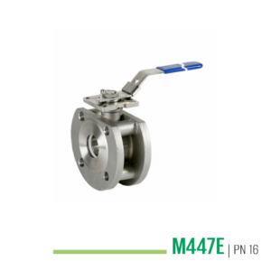 M447E - Wafer type ball valve (microcast execution)