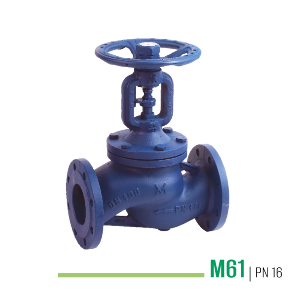 M61 - External screw bellows valve